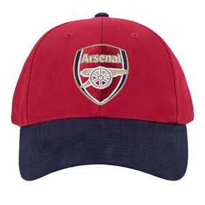Arsenal FC Childrens/Kids Two Tone Baseball Cap / Navy/Red
